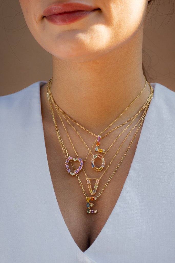 How to Style Your Initial Necklace