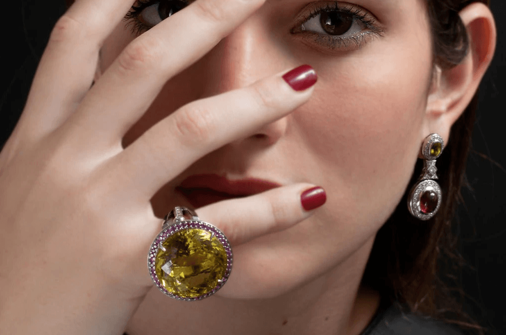 Sapphire and Citrine jewelry | Albert Hern