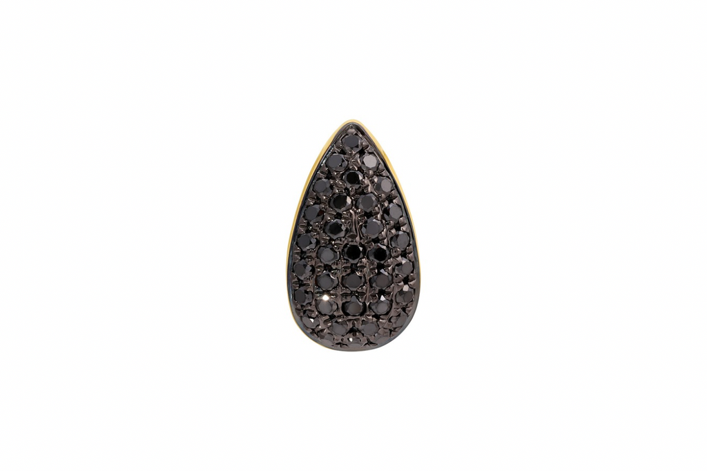 Pendant Rondelle  14kt Yellow Gold and Diamonds
