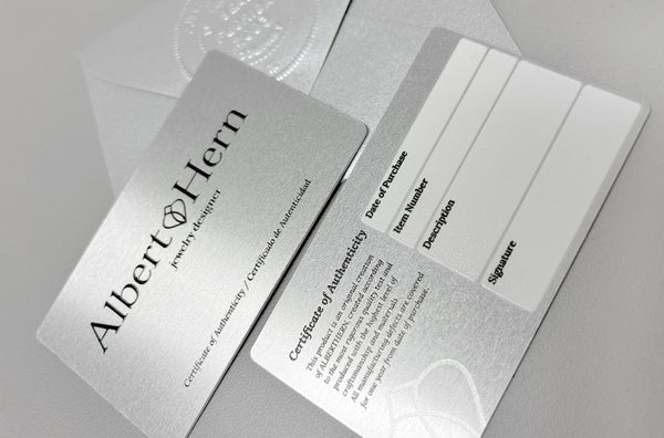 Earrings 14kt Gold Double Stud Chain & Diamonds