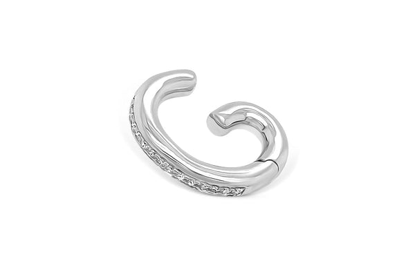 Earrings 18kt Gold  Diamonds Ear Cuff