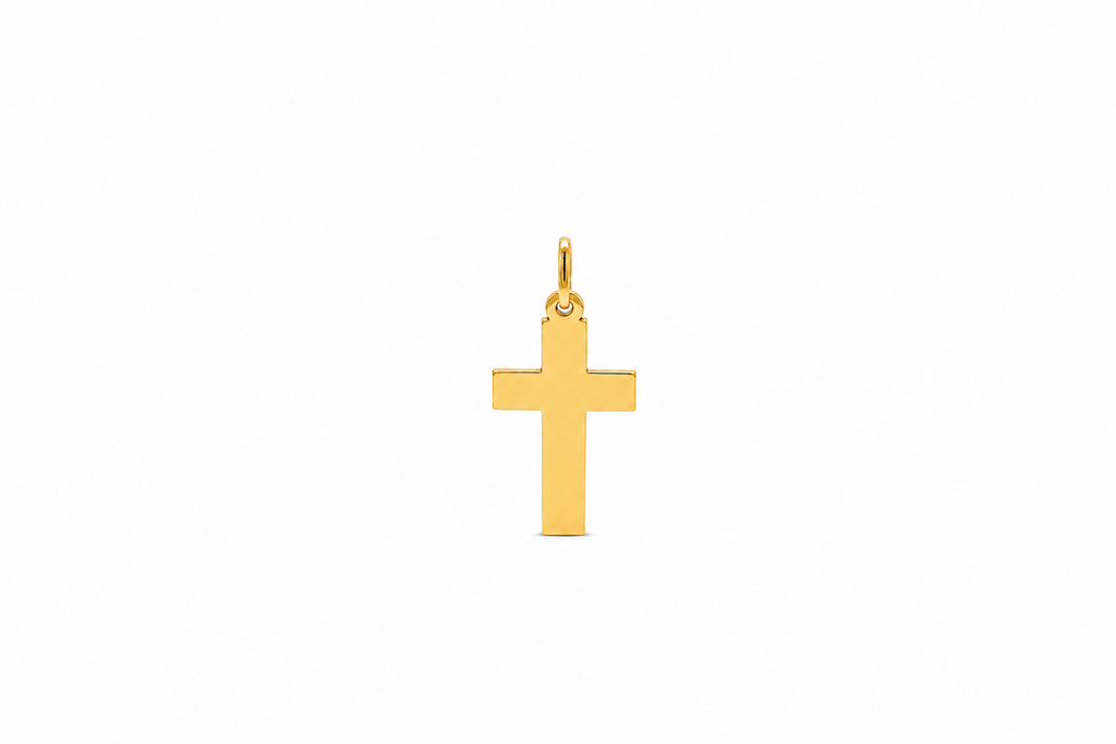 Pendant 18kt Gold Plain Cross