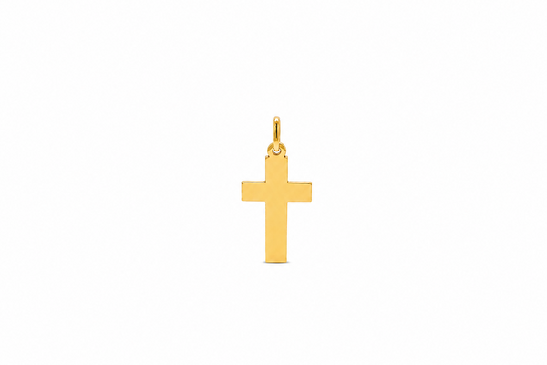 Pendant 14kt Gold Plain Cross