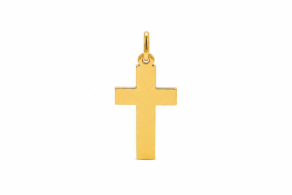 Pendant 14kt Gold Plain Cross