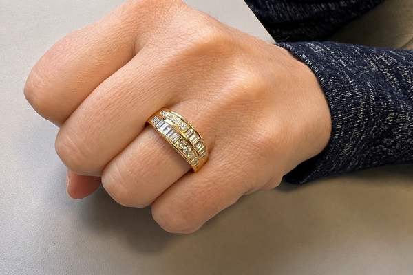 Ring 18kt Gold & Diamonds