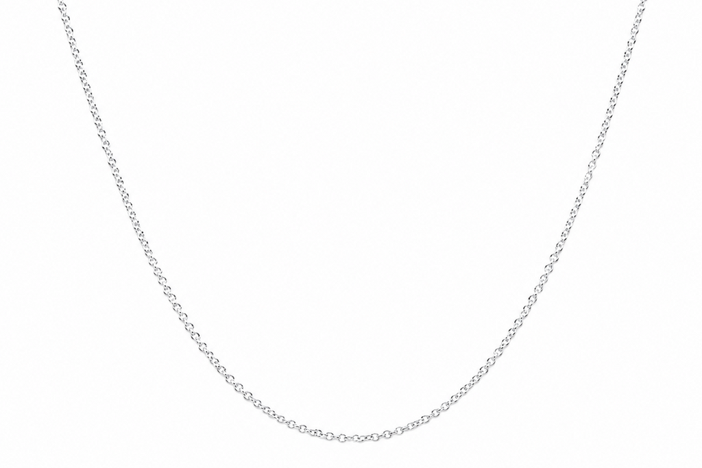 Necklace Chain 14kt White Gold 18" adjustable 17¨and 16"