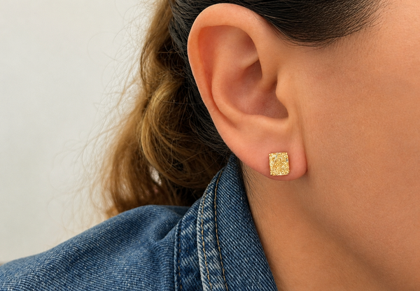 Earrings 4.10 tcw GIA Certified Fancy Yellow Diamond