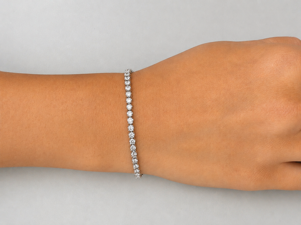 Bracelet Tennis 18kt White Gold & 57 Diamonds 2.00 cts.