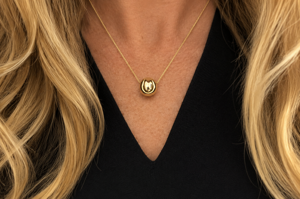 Necklace Tennis & Padel Ball 14kt Gold