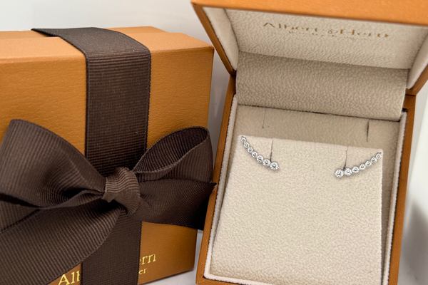 Earrings Crawler 18kt White Gold & Diamonds