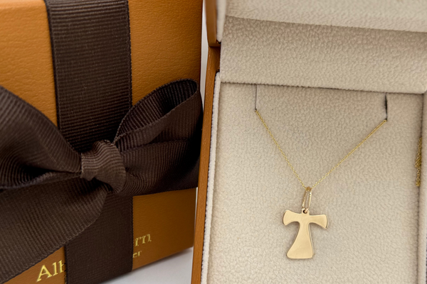 Pendant TAO Cross 14kt Yellow Gold