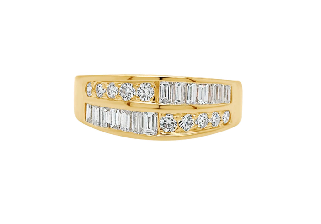 Ring 18kt Gold & Diamonds