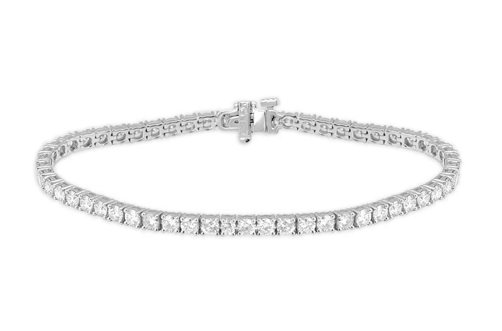 Bracelet Perpetual Tennis 18kt White Gold & 69 Diamonds