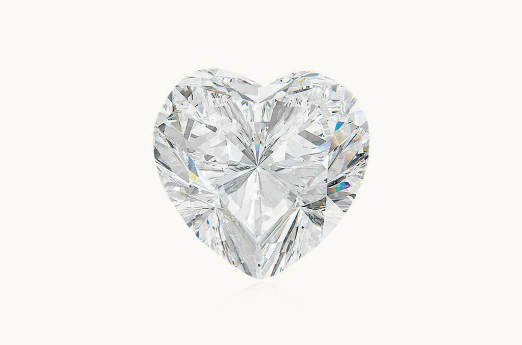 Loose Diamond Heart 3.02 cts E VVS2 GIA Certified