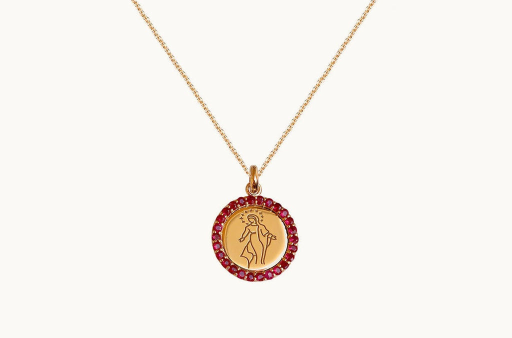 Medal Miraculous | Milagrosa Gold & Rubies