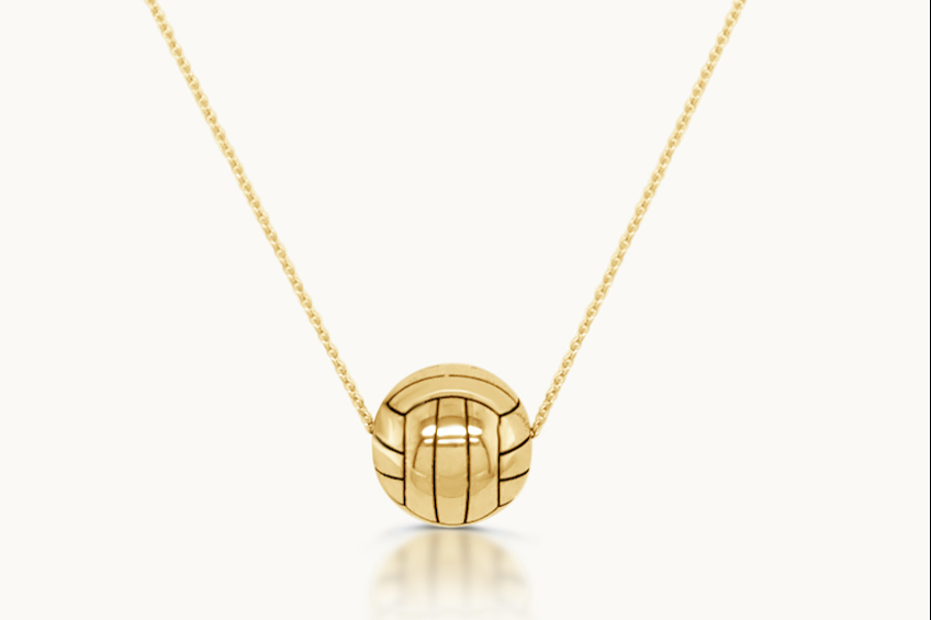 Necklace 14kt Gold Volley Ball