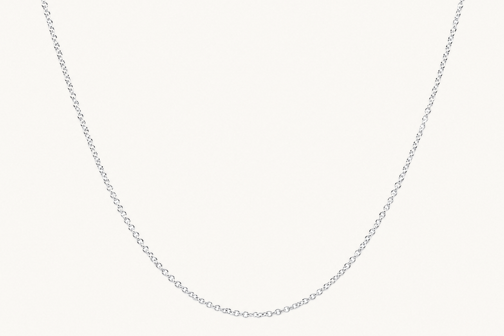 Necklace Chain 14kt White Gold 18" adjustable 17¨and 16"