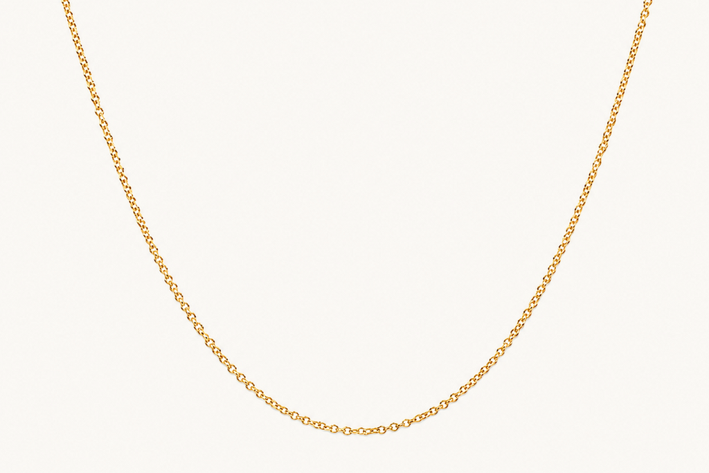 Necklace Chain 14kt Yellow Gold 18" adjustable 17¨and 16"