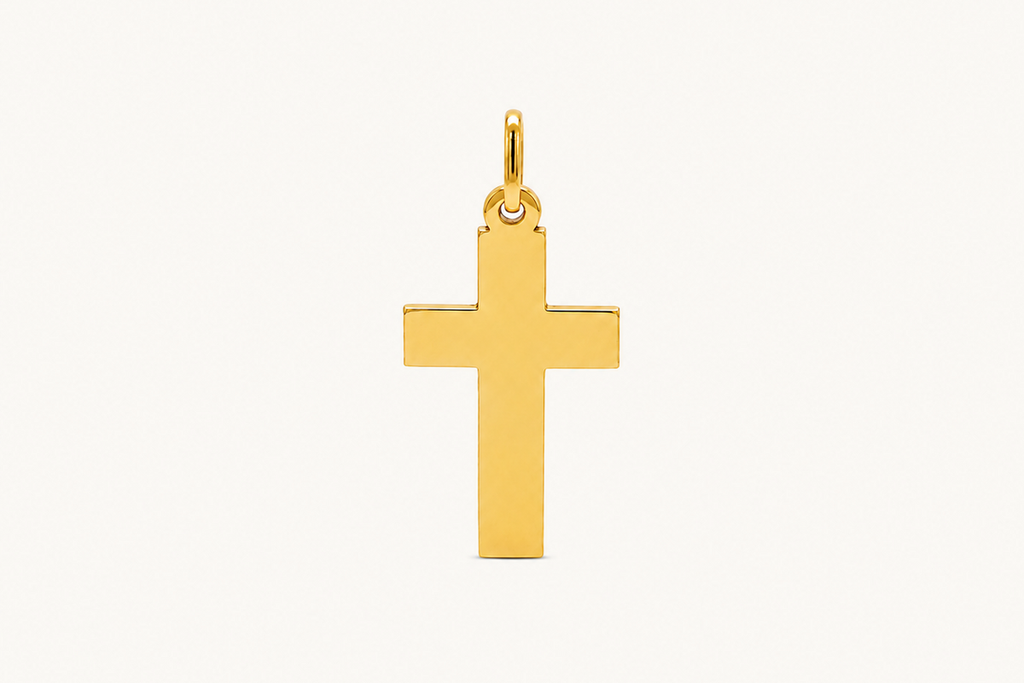 Pendant 14kt Gold Plain Cross