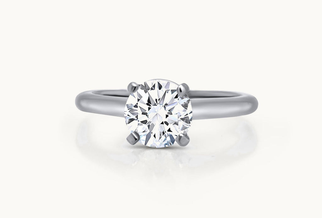 Ring Platinum GIA Solitaire Diamond 1.15 cts M VS1