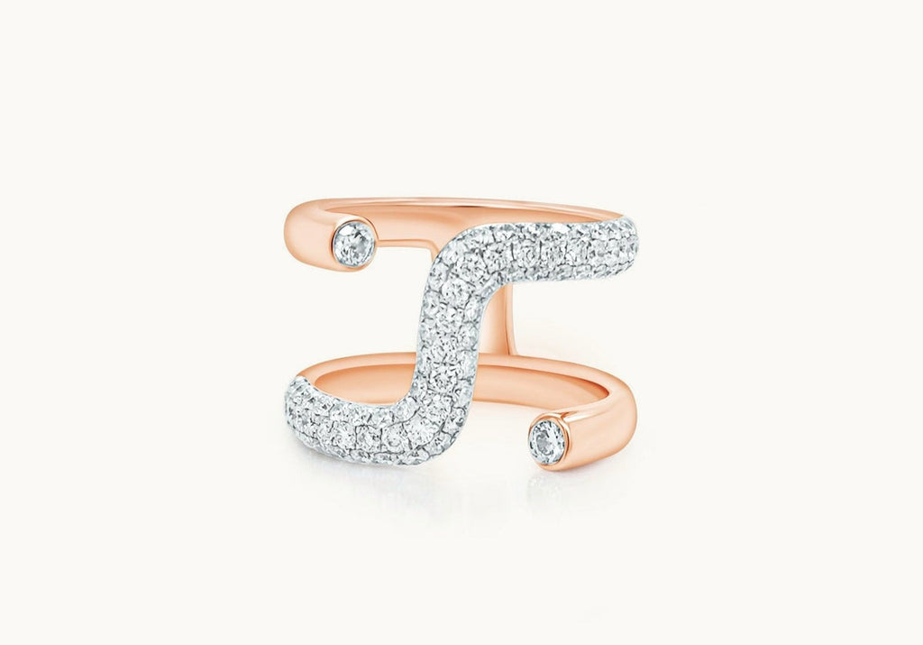 Ring Exotic Rose Gold & Diamonds