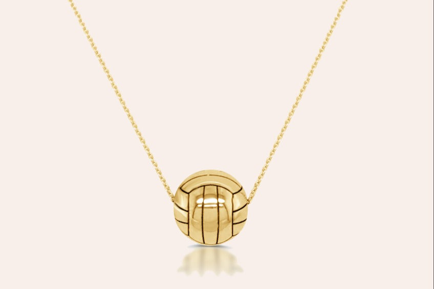 Necklace 14kt Gold Volley Ball