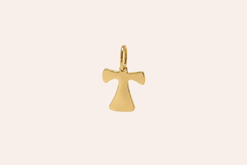 Pendant TAO Cross 14kt Yellow Gold