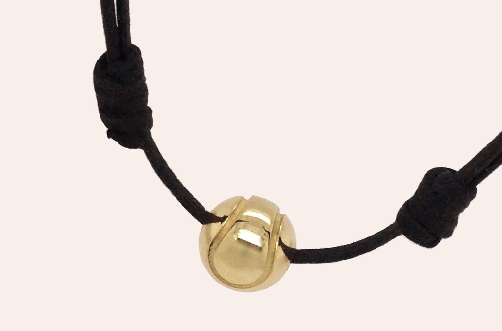 Necklace Tennis & Padel Ball 14kt Gold