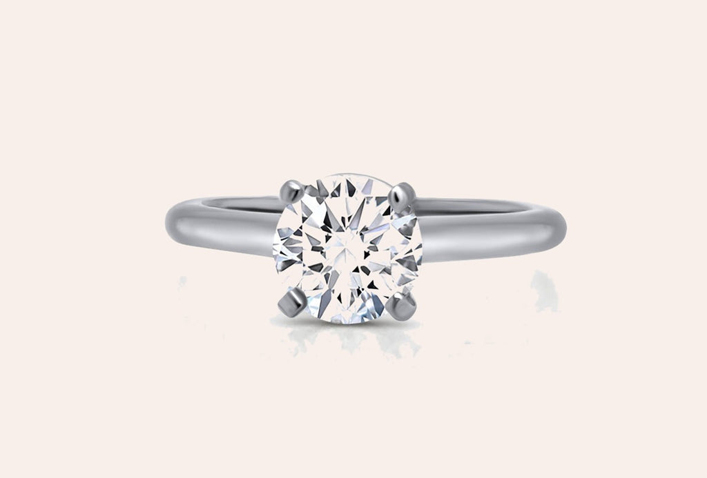 Ring Platinum GIA Solitaire Diamond 1.15 cts M VS1