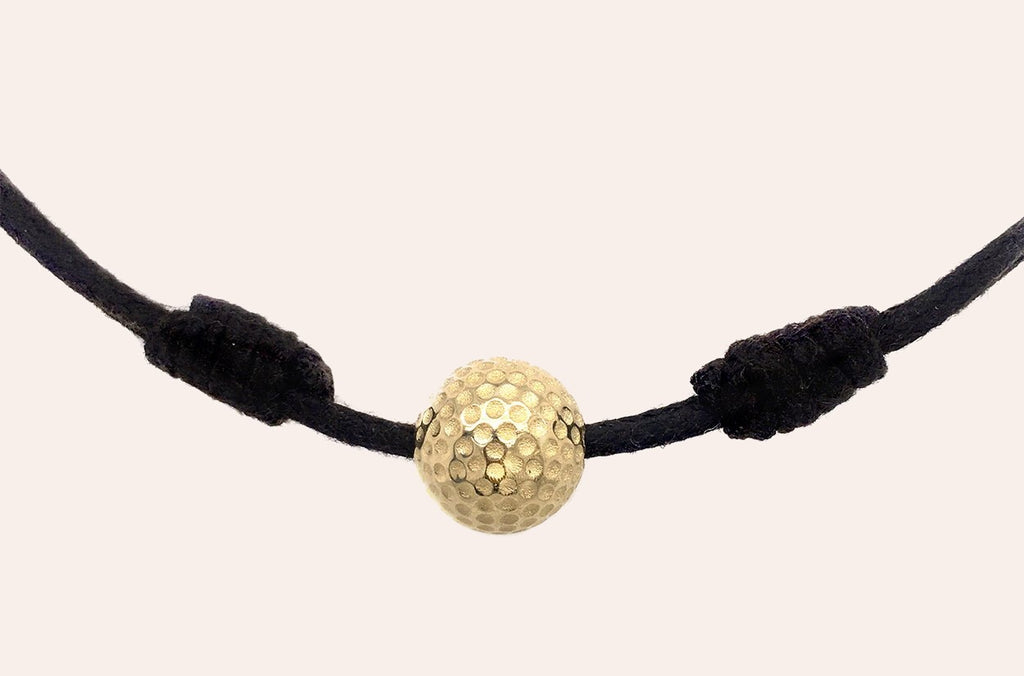 Necklace Golf Ball 14kt Gold