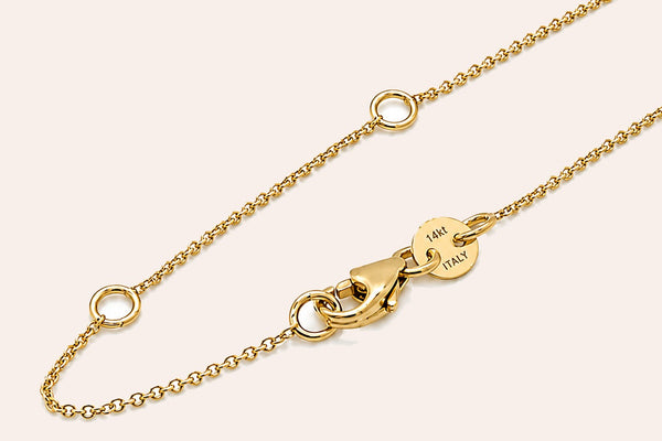 Necklace Chain 14kt Yellow Gold 18