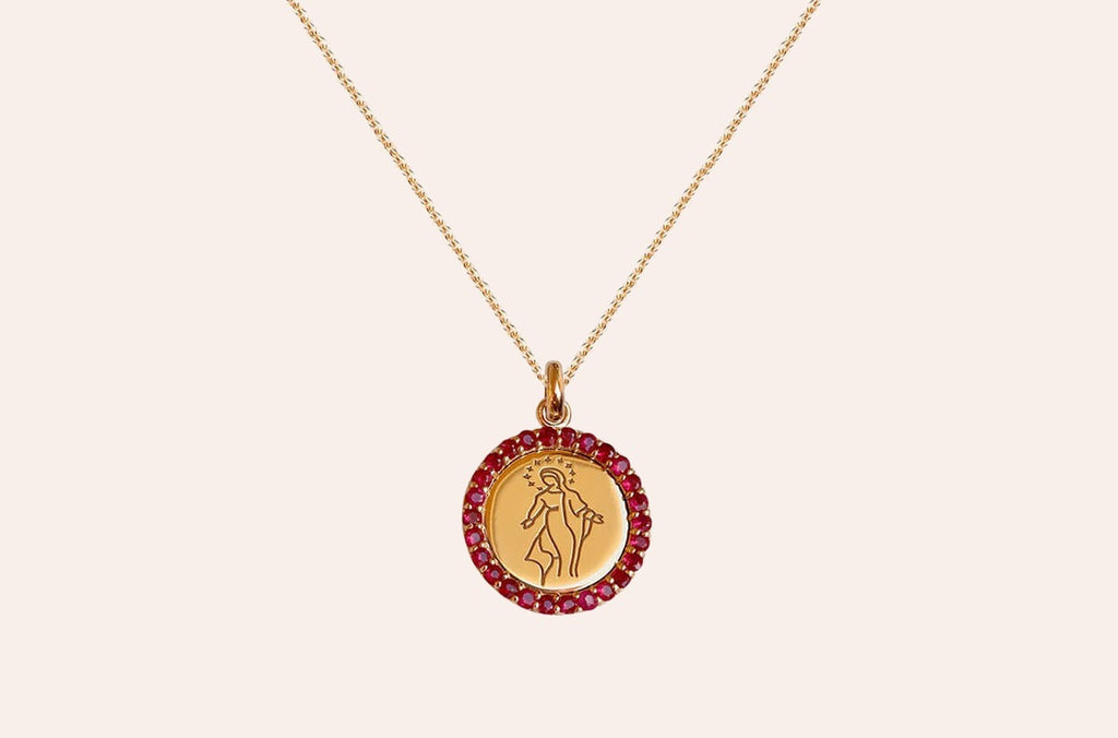 Medal Miraculous | Milagrosa Gold & Rubies