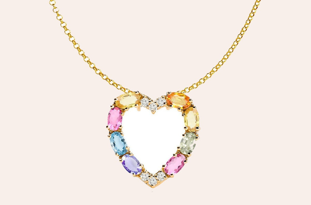 Pendant Heart Shape 18kt Gold