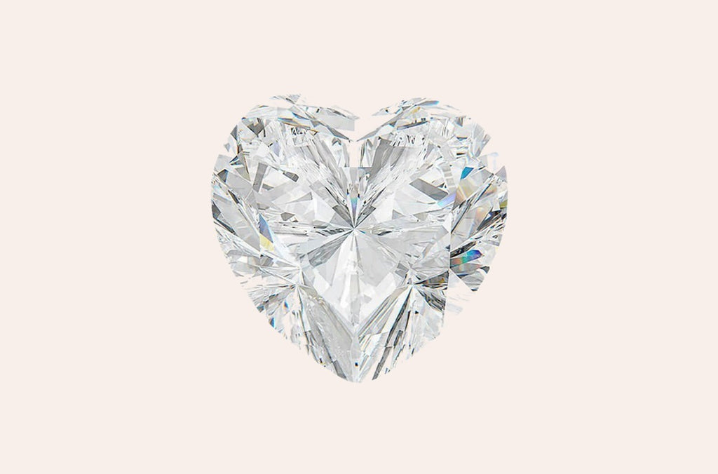 Loose Diamond Heart 3.02 cts E VVS2 GIA Certified