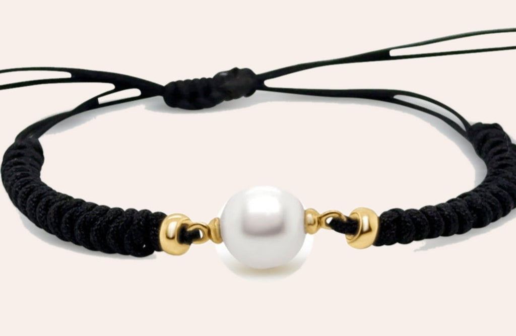 June Pearl & Gold Birthstone Bracelet
