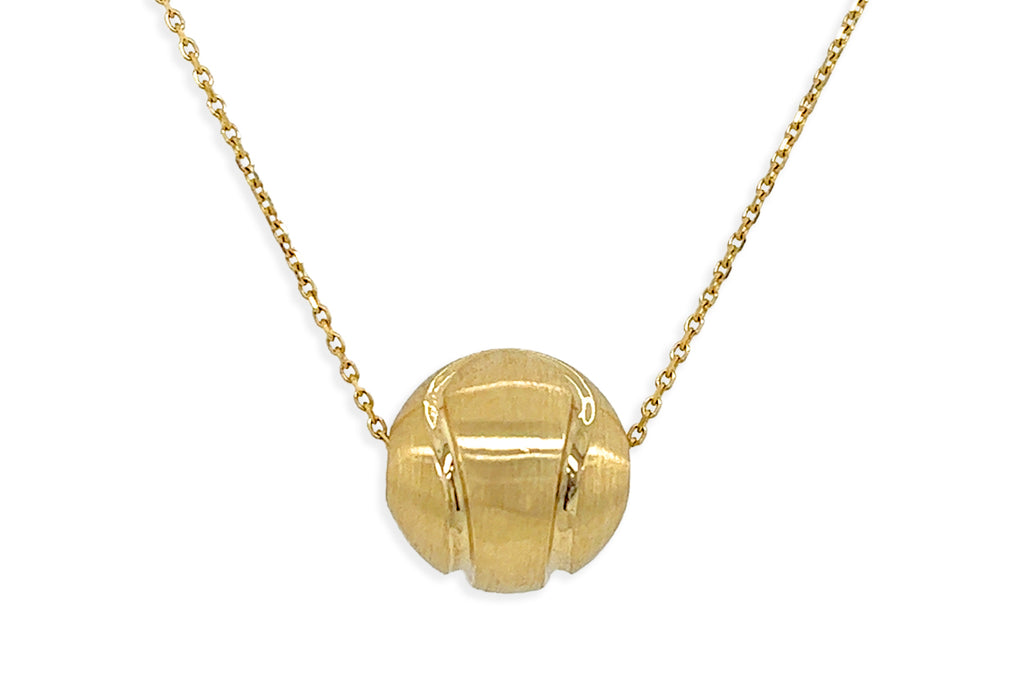Necklace Tennis & Padel Ball 14kt Gold