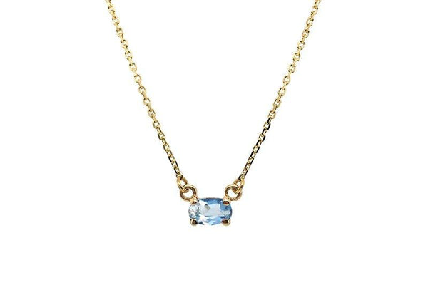 Birthstone & Gold Necklaces Prisma Collection - Albert Hern Fine Jewelry