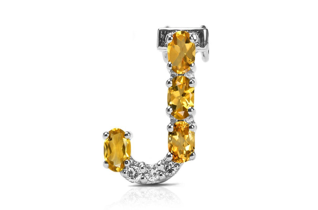 Cufflinks Letter J Initial 18kt Gold - Albert Hern Fine Jewelry