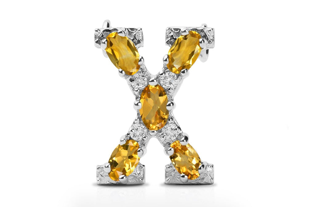 Cufflinks Letter X Initial 18kt Gold | Albert Hern Fine Jewelry