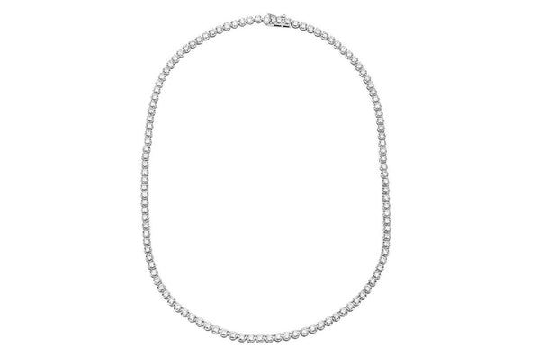 Necklace 18kt Gold Round Diamonds Tennis 2.42 cts - Albert Hern Fine Jewelry