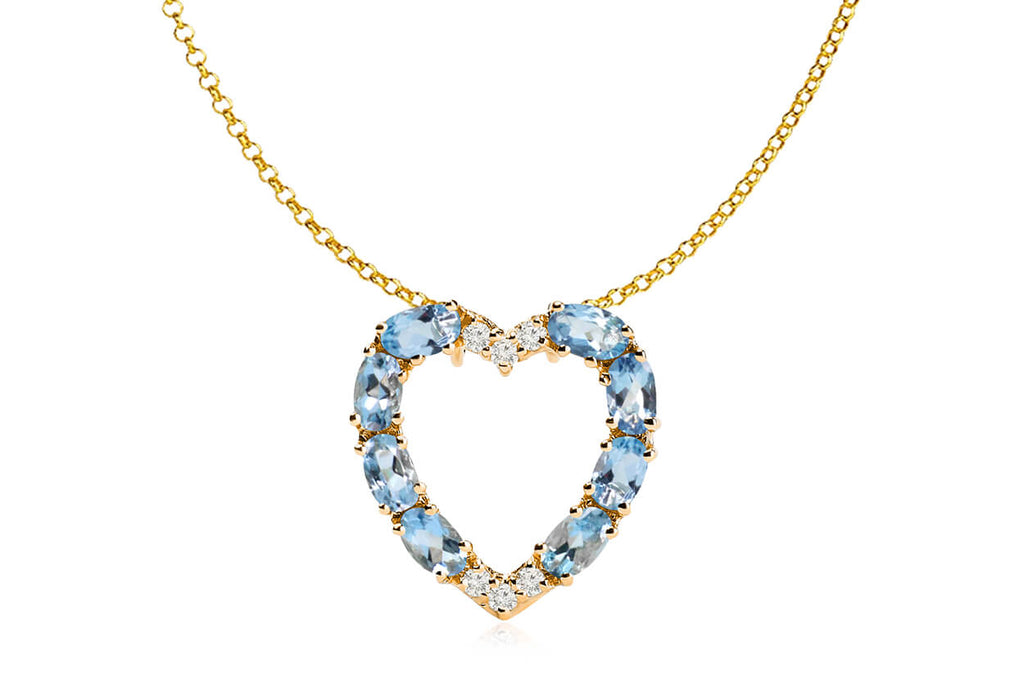 Pendant Heart Shape 18kt Gold - Albert Hern Fine Jewelry