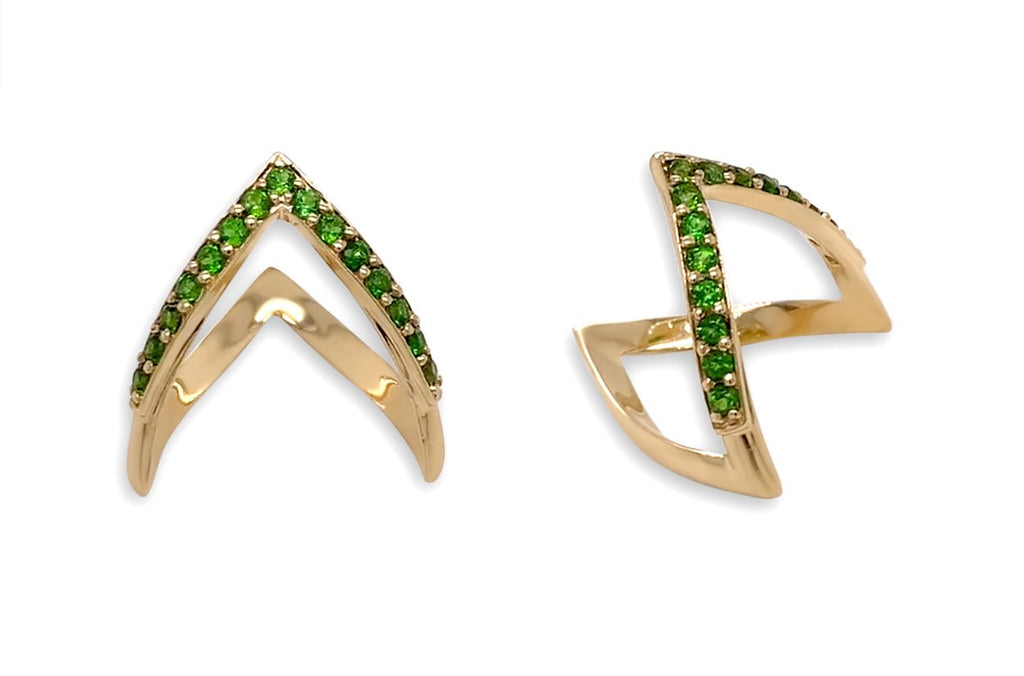 Ring 14kt Gold Lupita with Gemstones - Albert Hern Fine Jewelry