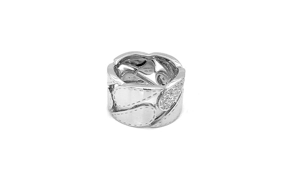 Ring 18kt White Gold & Diamonds Tears - Albert Hern Fine Jewelry
